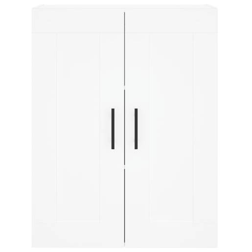 Armário alto - Bufete - Móvel de apoio 69,5x34x180 cm derivados de madeira branco pt714 Armário alto - Bufete - Móvel de apoio 69,5x34x180 cm derivados de madeira branco pt714