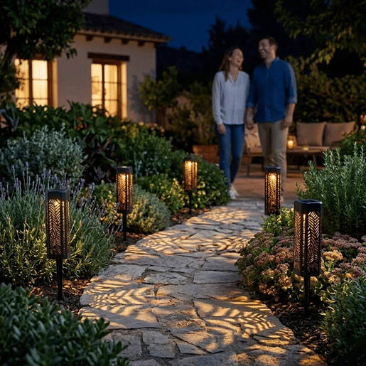 Kit Well Home com 4 Lâmpadas Solares LED
