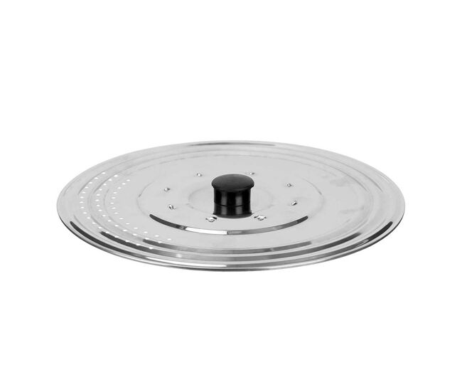 Tapa sarten metal con escurridor 29 cm colección kinvara