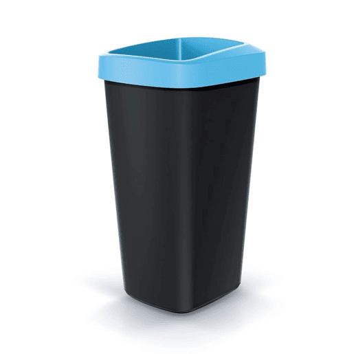 Lixeira de reciclagem de plástico KEDEN de 45 litros