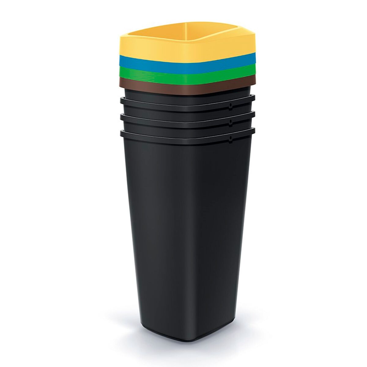 Juego de 4 cubos de reciclaje KEDEN.