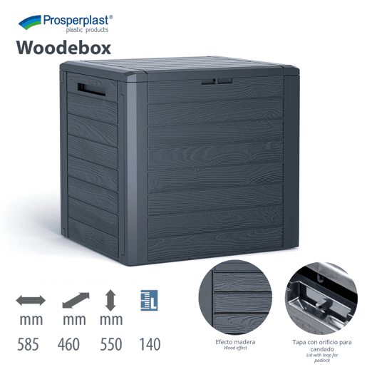 Caixa de armazenamento de jardim WOODEBOX