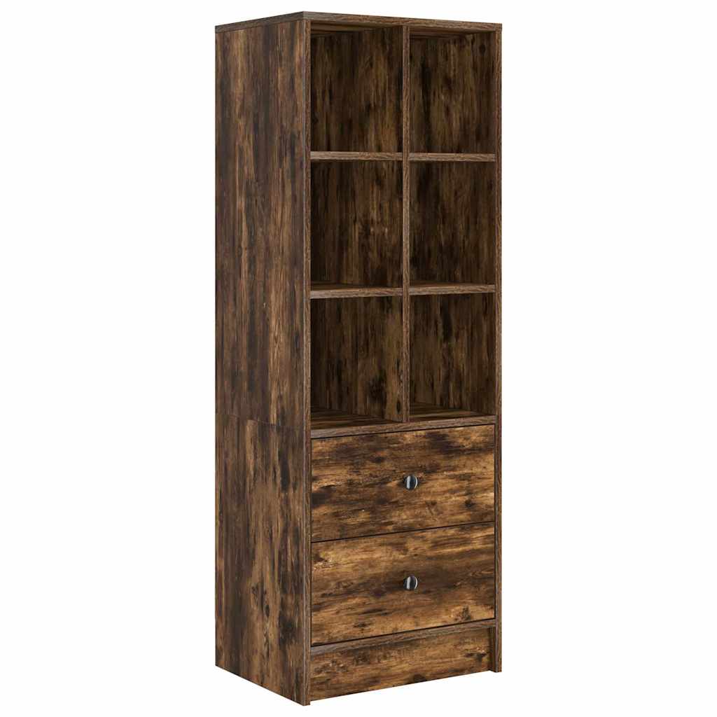 Aparador alto - Mueble de almacenamiento 45 Marrón