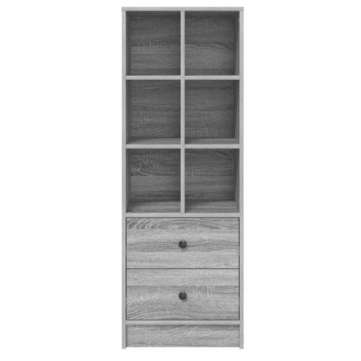 Aparador - Bufete - Móvel de apoio com gaveta Cinza Sonoma 45,5 x 34 x 127 cm pt377