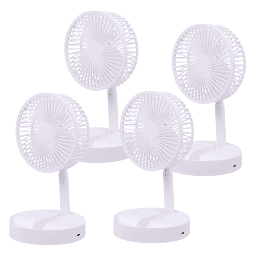 Conjunto de 2 ventiladores de mesa Well Home Conjunto de 2 ventiladores de mesa Well Home