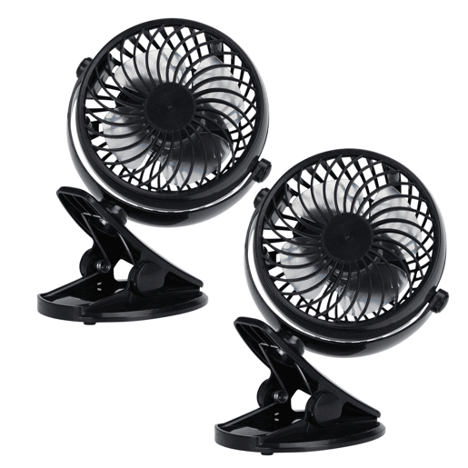Conjunto de 2 ventiladores de mesa Well Home Conjunto de 2 ventiladores de mesa Well Home