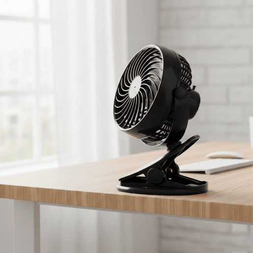 Conjunto de 2 ventiladores de mesa Well Home Conjunto de 2 ventiladores de mesa Well Home