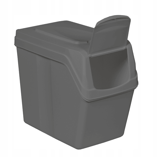 Conjunto de 4 contentores de reciclagem KEDEN SORTIBOX