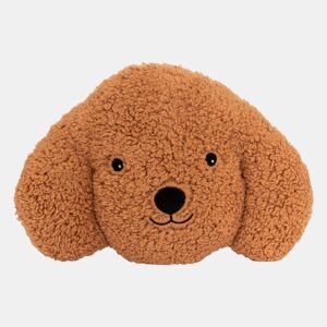 Almofada decorativa Well Home Scott com cabeça de cachorro