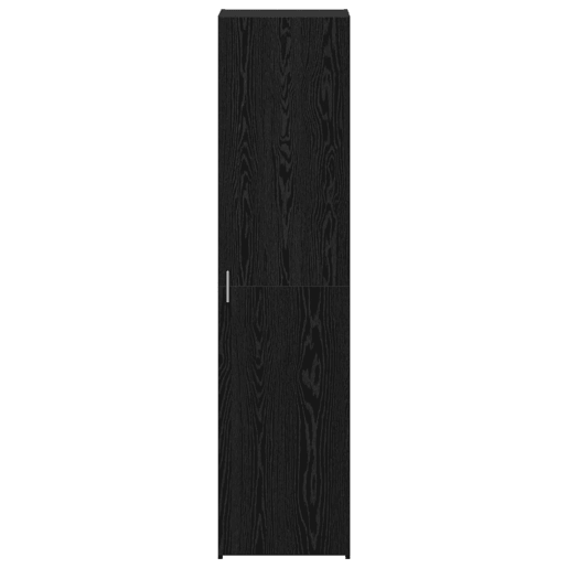 Aparador - Bufete - Móvel de apoio 2 pcs Carvalho Preto 45 x 42,5 x 185 cm pt252