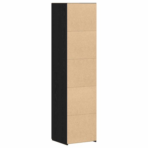 Aparador - Bufete - Móvel de apoio 2 pcs Carvalho Preto 45 x 42,5 x 185 cm pt252