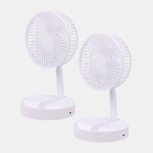 Conjunto de 4 ventiladores de mesa Well Home
