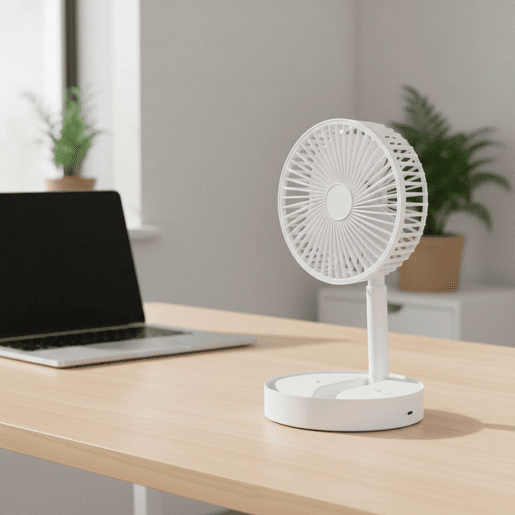 Conjunto de 4 ventiladores de mesa Well Home Conjunto de 4 ventiladores de mesa Well Home