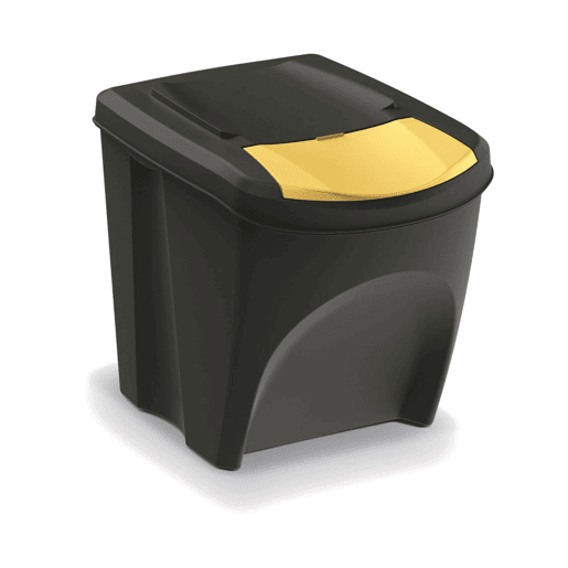 Conjunto de 4 latas de lixo KEDEN SORTIBOX Conjunto de 4 latas de lixo KEDEN SORTIBOX