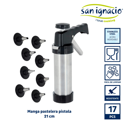 Acessório para saco de confeitar de aço KINVARA Acessório para saco de confeitar de aço KINVARA