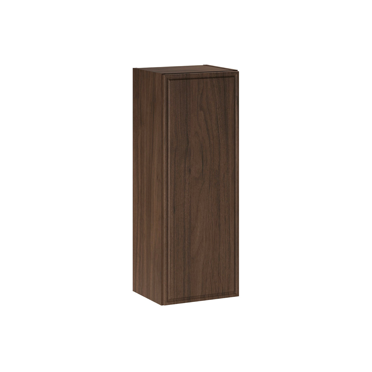Media columna de 1 puerta elias madera oscura
