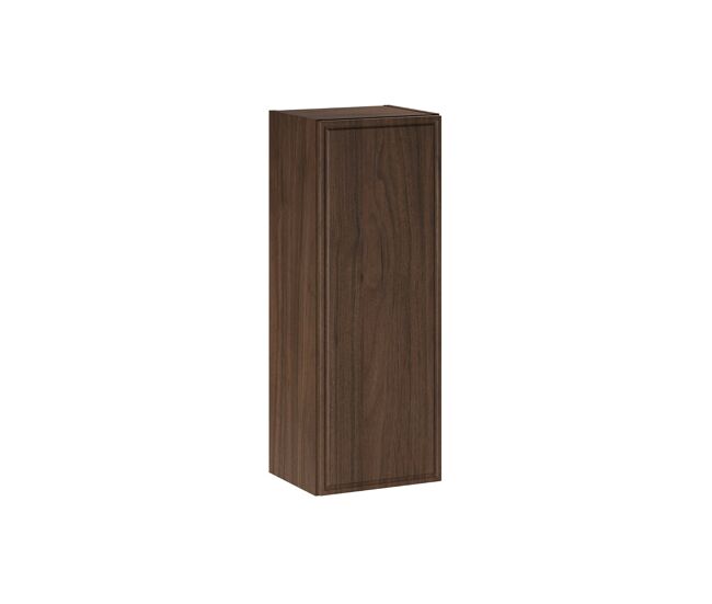 Media columna de 1 puerta elias madera oscura