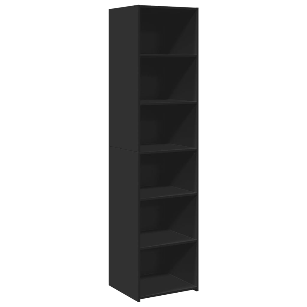 Aparador alto - Mueble de almacenamiento 45 Negro