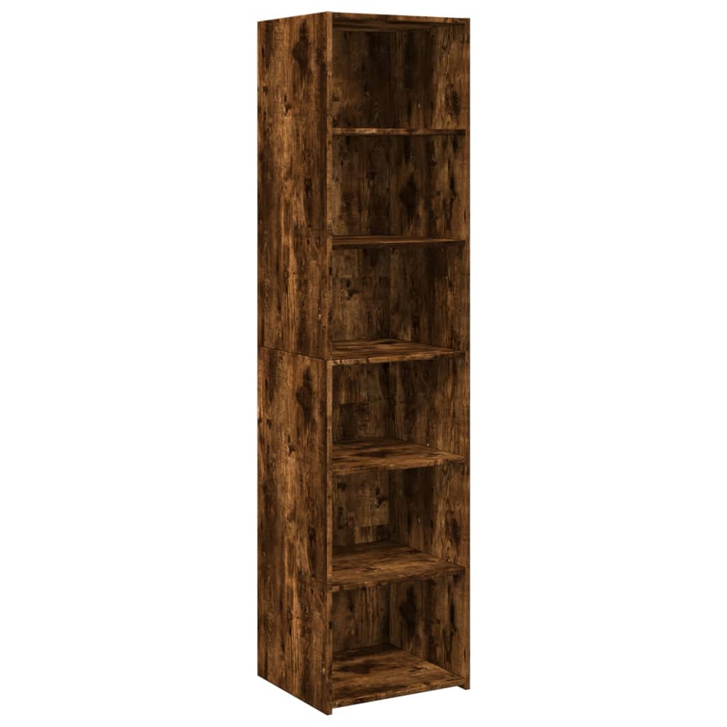Aparador alto - Mueble de almacenamiento 45 Marrón
