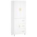 Aparador alto - Mueble de almacenamiento Aparador alto - Mueble de almacenamiento Blanco