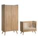 Cuna y armario de 2 puertas Vox Vintage Wood Cuna y armario de 2 puertas Vox Vintage Wood Madera