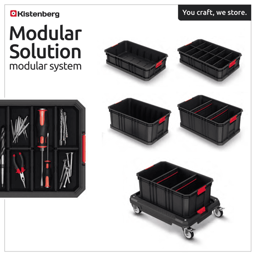 Cesto de ferramentas modular