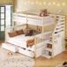 Cama litera Cama litera Natural/ Blanco