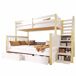 Cama litera Cama litera Natural/ Blanco