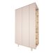 Cuna evolutiva y armario 2 puertas Wood Luck Romy 145 Cuna evolutiva y armario 2 puertas Wood Luck Romy 145 Beige