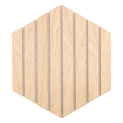 Conjunto de 3 painéis decorativos hexagonais 'Colva' da Well Home