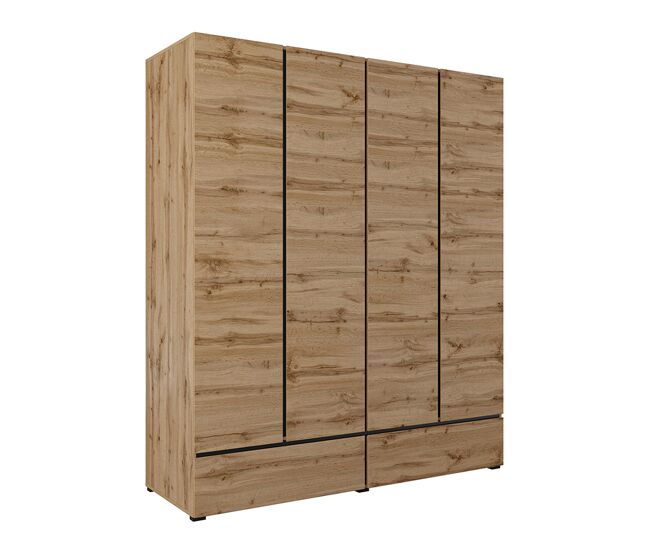 Armario de 4 puertas y 2 cajones lilia wood