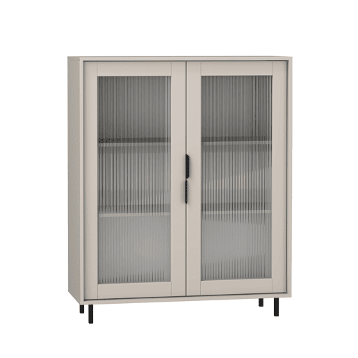Cómoda 2 portas Soly Caxemira