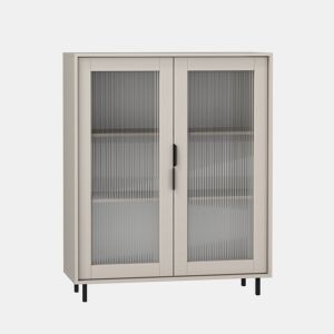 Cómoda 2 portas Soly Caxemira