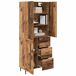 Aparador alto - Mueble de almacenamiento 2 pcs 69 Aparador alto - Mueble de almacenamiento 2 pcs 69 Madera