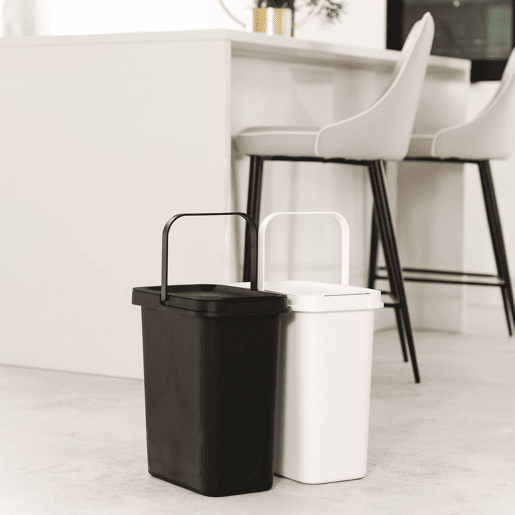 Lixeira quadrada para reciclagem KEDEN de 12 litros