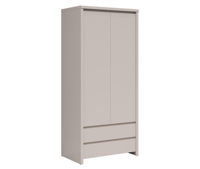 Armario soren cashmere de 2 puertas y 2 cajones