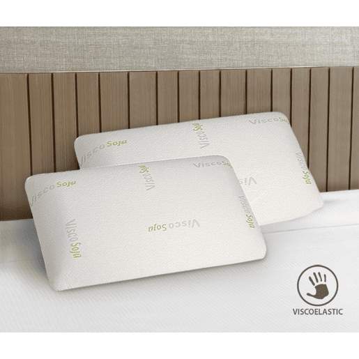 Conjunto de 2 almofadas Visco Soy da SonnoMattress 75x35 Conjunto de 2 almofadas Visco Soy da SonnoMattress 75x35