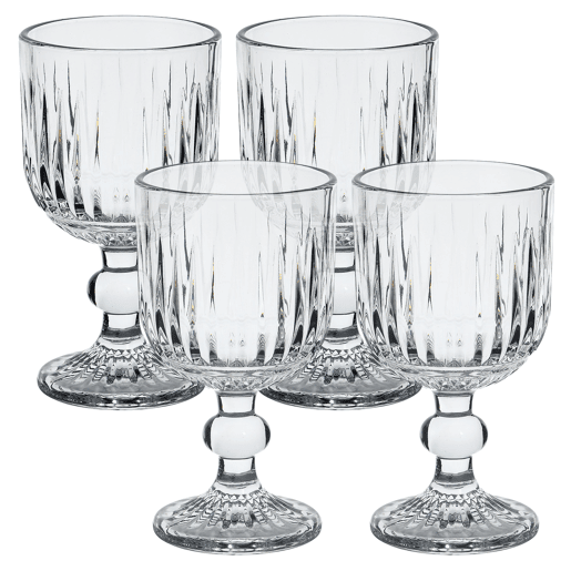 Conjunto de 4 copos de cristal San Ignacio de 300ml Conjunto de 4 copos de cristal San Ignacio de 300ml