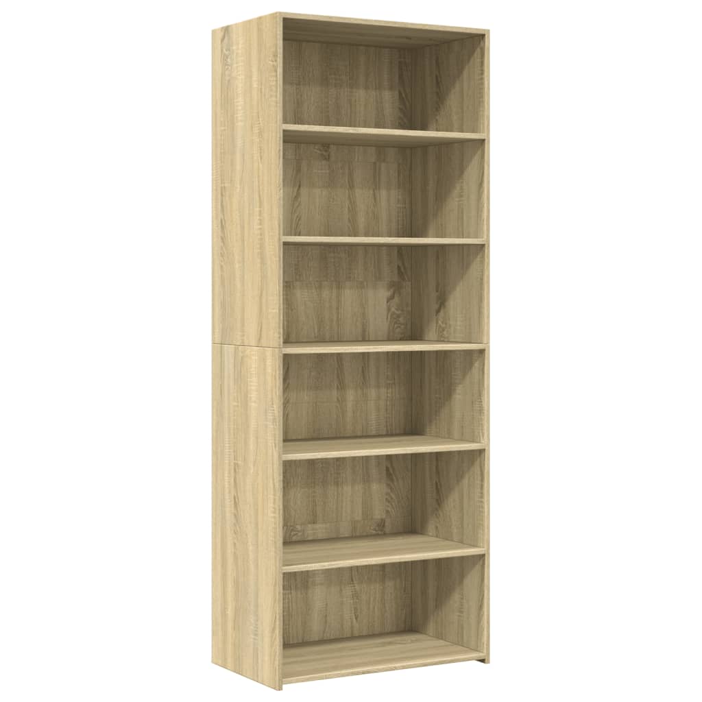 Aparador alto - Mueble de almacenamiento 70 Madera Clara