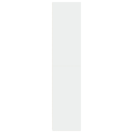 Armário alto - Bufete - Móvel de apoio 45x41x185 cm derivados de madeira branco pt1210