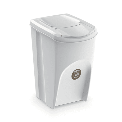 Conjunto de 3 lixeiras KEDEN SORTIBOX para lixo e reciclagem.