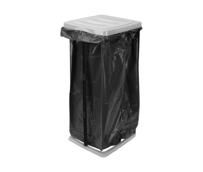 Well home cesto de basura con tapa para 60l