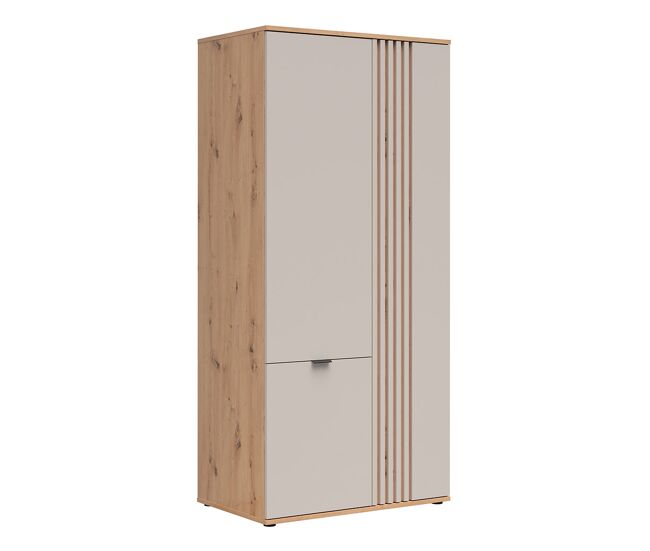 Armario ezra 3 puertas cachemira y madera
