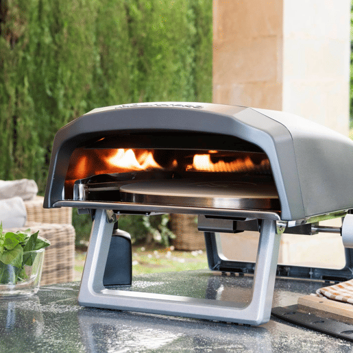 Forno de pizza a gás rotativo
