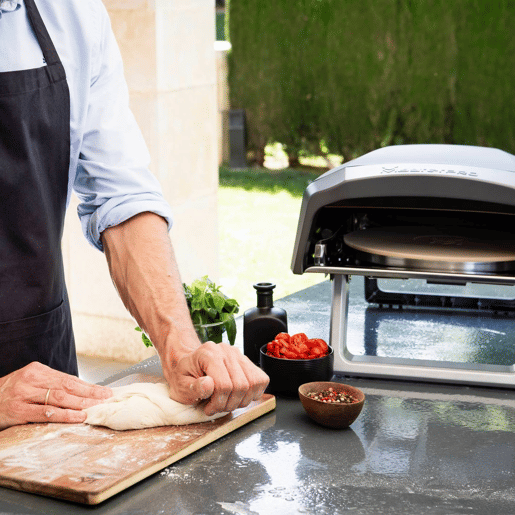 Forno de pizza a gás rotativo