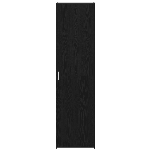 Aparador - Bufete - Móvel de apoio 2 pcs Carvalho Preto 50 x 42,5 x 185 cm pt253
