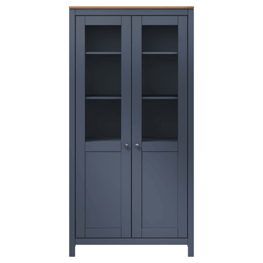 Bufete alto - Móvei de apoio 85x37x170,5 cm pinho maciço cinzento pt4121