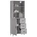 Aparador alto - Mueble de almacenamiento 69 Aparador alto - Mueble de almacenamiento 69 Blanco
