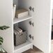 Aparador alto - Mueble de almacenamiento Aparador alto - Mueble de almacenamiento Blanco