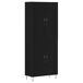 Aparador alto - Mueble de almacenamiento 2 pcs Aparador alto - Mueble de almacenamiento 2 pcs Negro